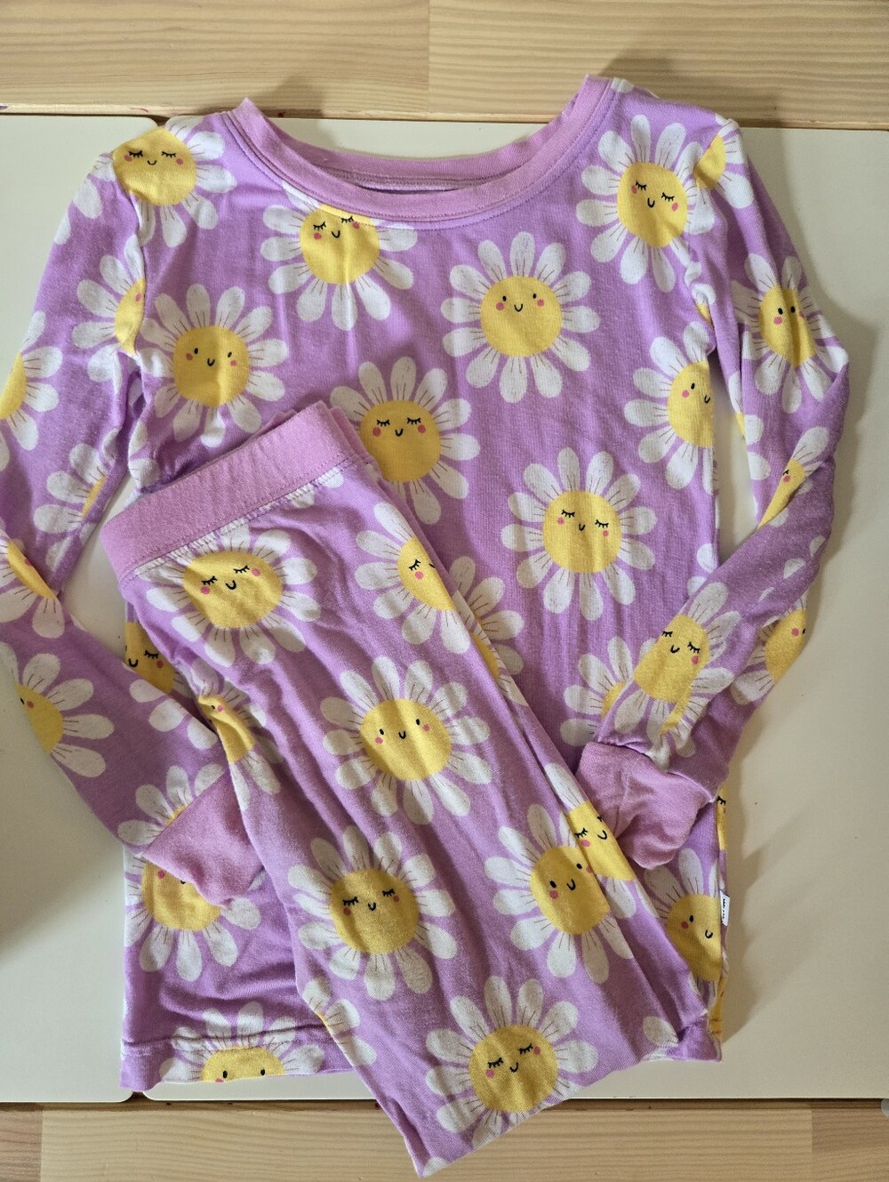 Little Sleepies Toddler Girl Long Sleeve 2 Piece Pajama Set-size 4T